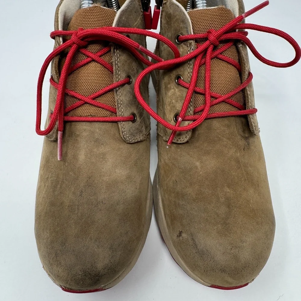 Ugg‎ Canoe III Weather Boots 1120972K Chestnut Red Laces Youth Size 5